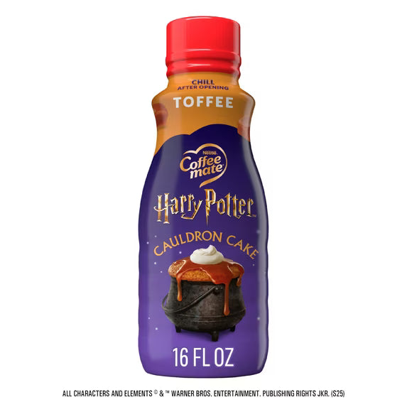 Coffeemate Harry Potter Cauldron Cake Toffee Flavor Creamer (shelf stable)