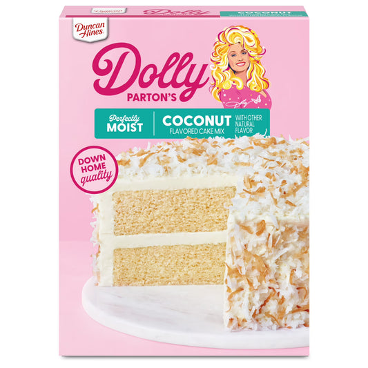 Duncan Hines Dolly Parton's Favorite Coconut Flavored Cake Mix