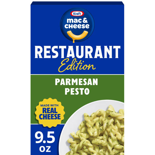Kraft Restaurant Edition Parmesan Pesto Mac and Cheese Pasta