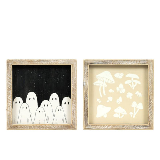 Ghost/Mushroom Halloween Fall Decor