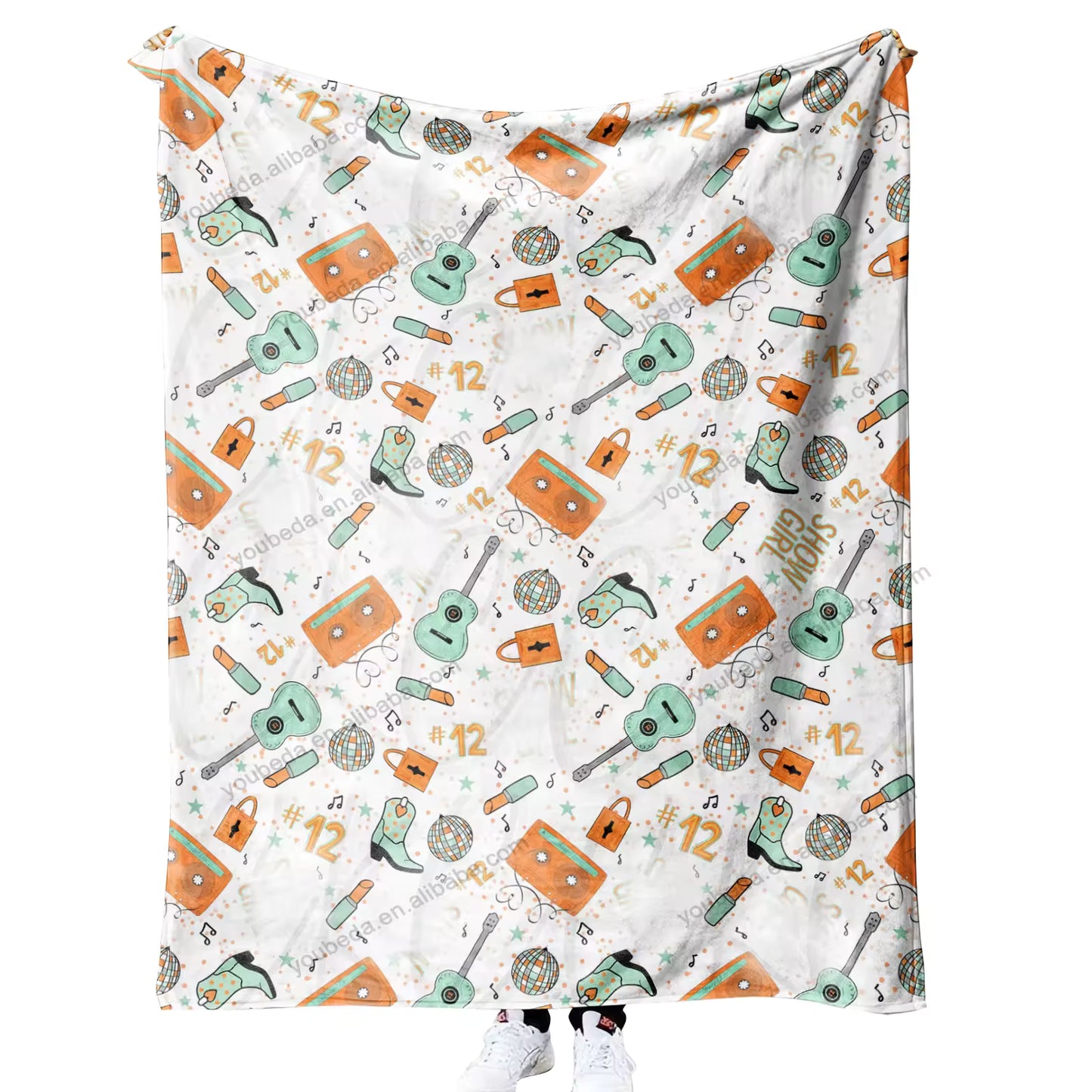 Life of a Showgirl TS12 Plush Blanket