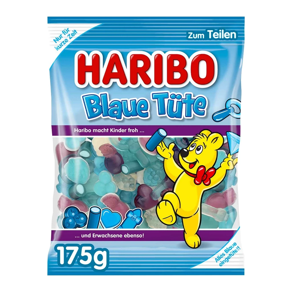 Haribo “Blaue Tüte" Gummy Candy (Germany)