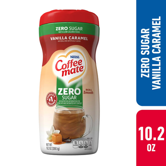 Coffee Mate Vanilla Caramel Sugar Free Powdered Coffee Creamer