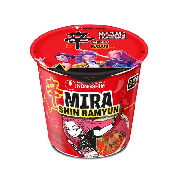 K-Pop Demon Hunters Shin Rsymun Mira Noodle Cup