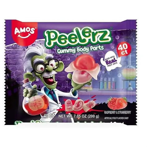 Amos Peelerz Gummy Body Parts