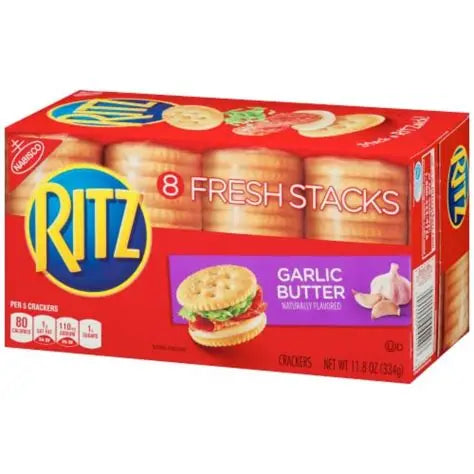 Ritz Fresh Stacks Garlic Butter Crackers