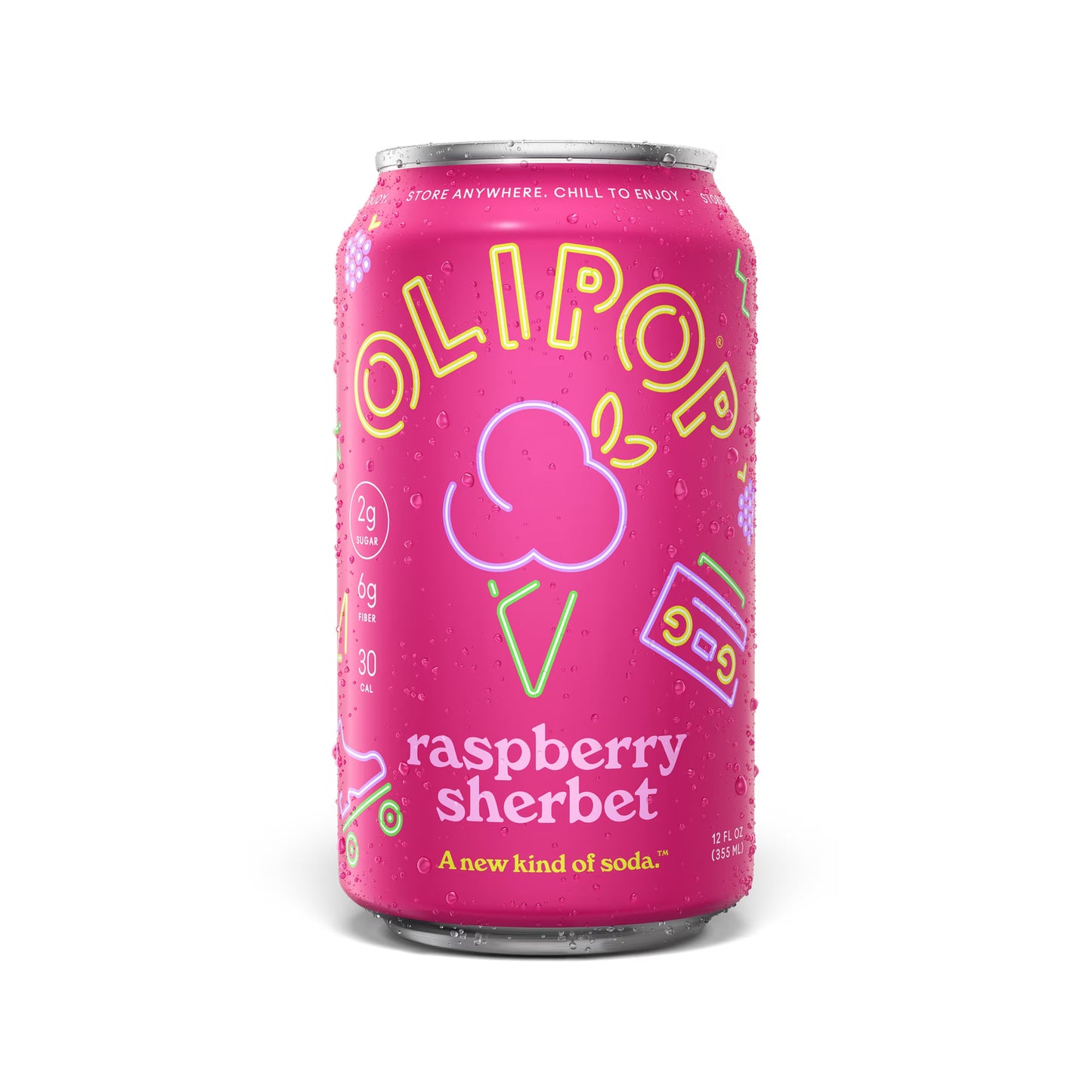 Olipop Raspberry Sherbet Limited Edition