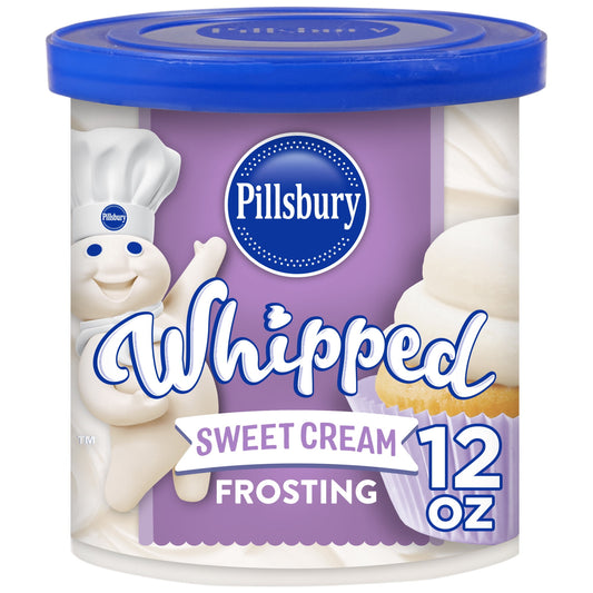 Pillsbury Whipped Sweet Cream Frosting
