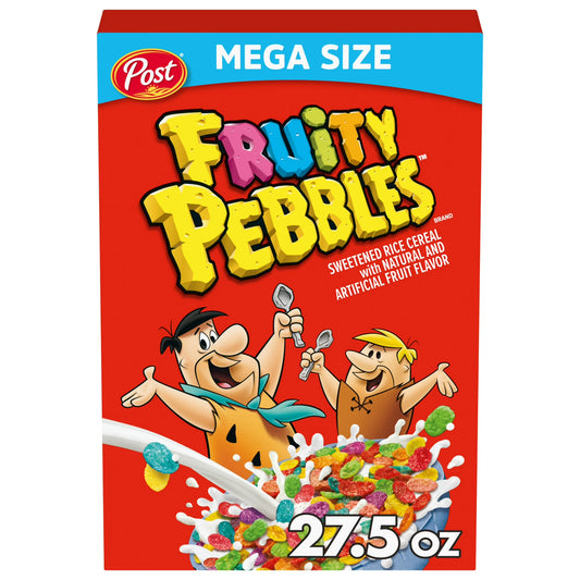 Fruity Pebbles Cereal Mega Size