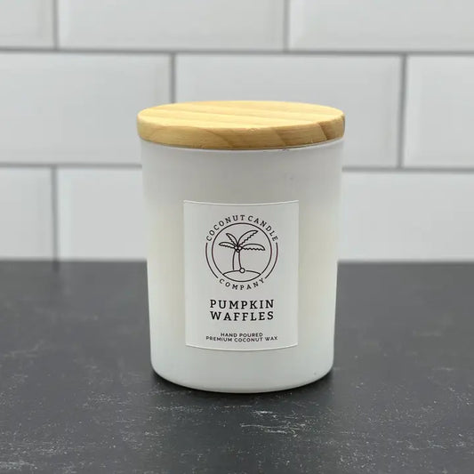 Pumpkin Waffles 10oz Glass Jar