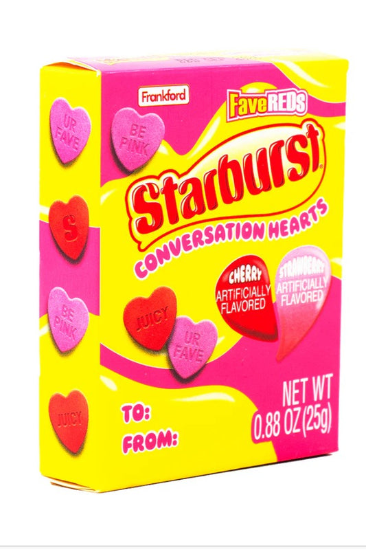 Starburst Conversation Hearts