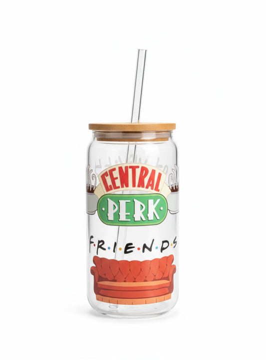 Central Perk 16oz Beer Can Glass