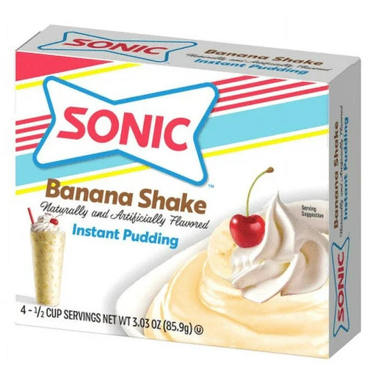 SONIC®  Banana Shake Instant Pudding