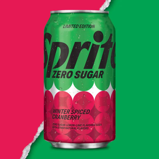 Sprite Winter Spiced Cranberry Zero