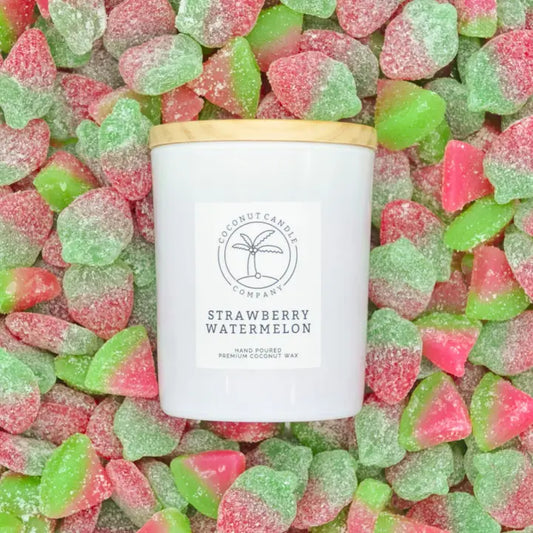 Strawberry Watermelon 10oz Glass Jar