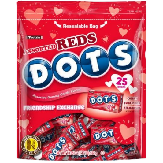 Dots Friendship Exchange Valentines