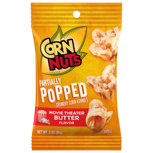 Corn Nuts Partially Popped Movie Theater Butter