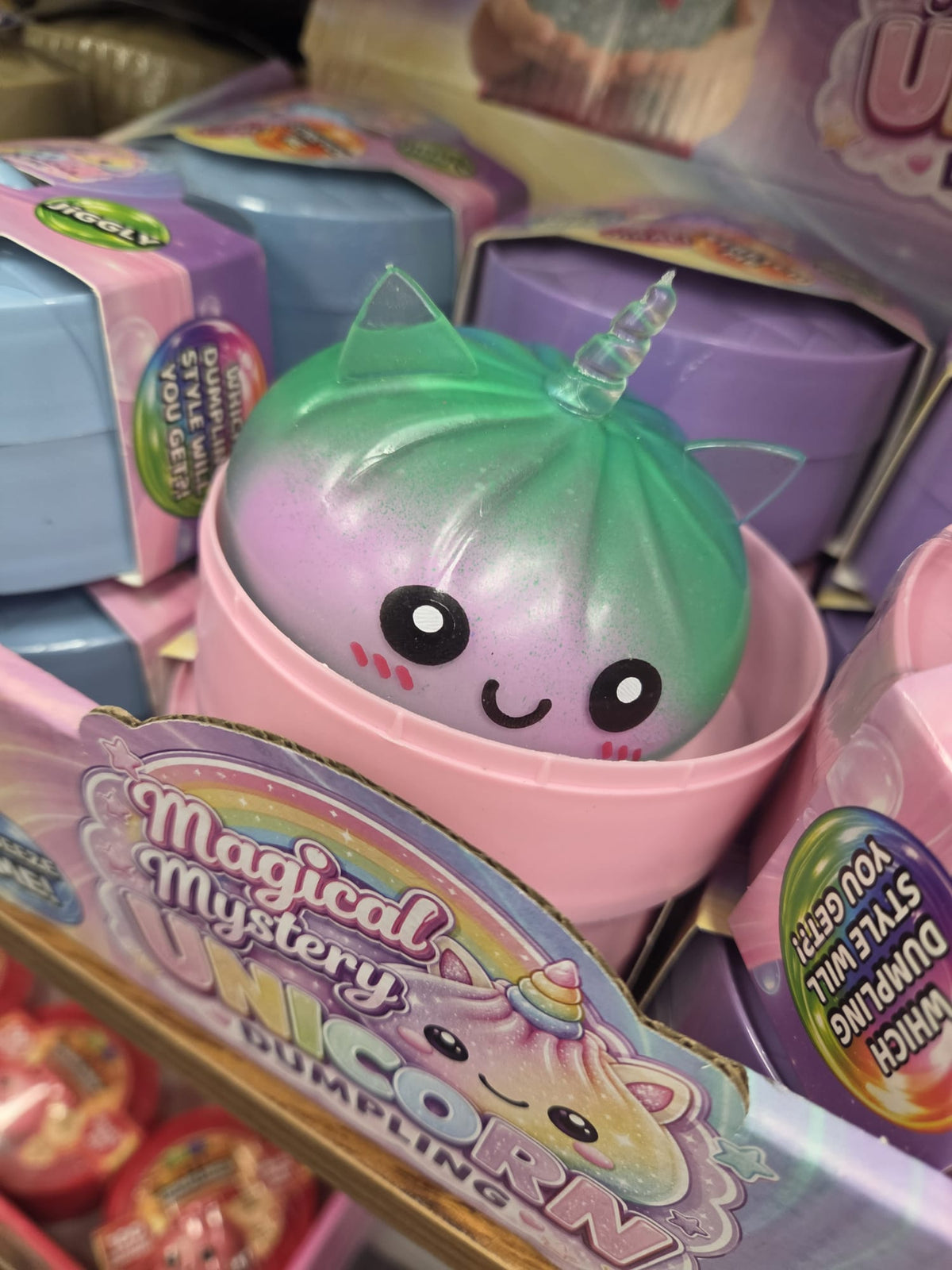 Fun Doh Unicorn Dumpling Squish Toy
