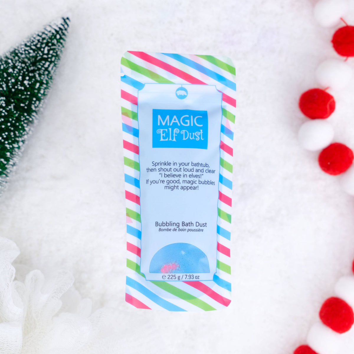 Happy Hippo Magic Elf Dust - Bath Dust with Mini Bath Bombs
