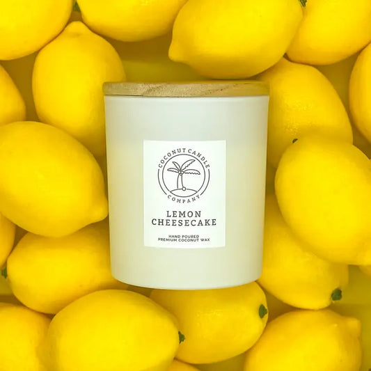 Lemon Cheesecake 10oz Glass Jar