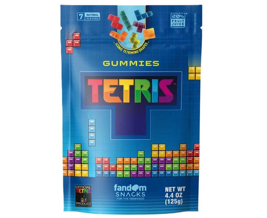 Fandom Snacks Tetris Iconic Shaped Gummies