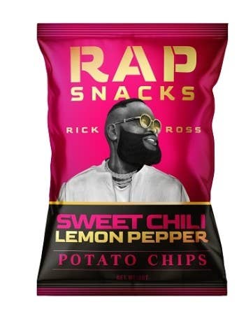 Rap Snacks Sweet Chili Lemon Pepper Chips