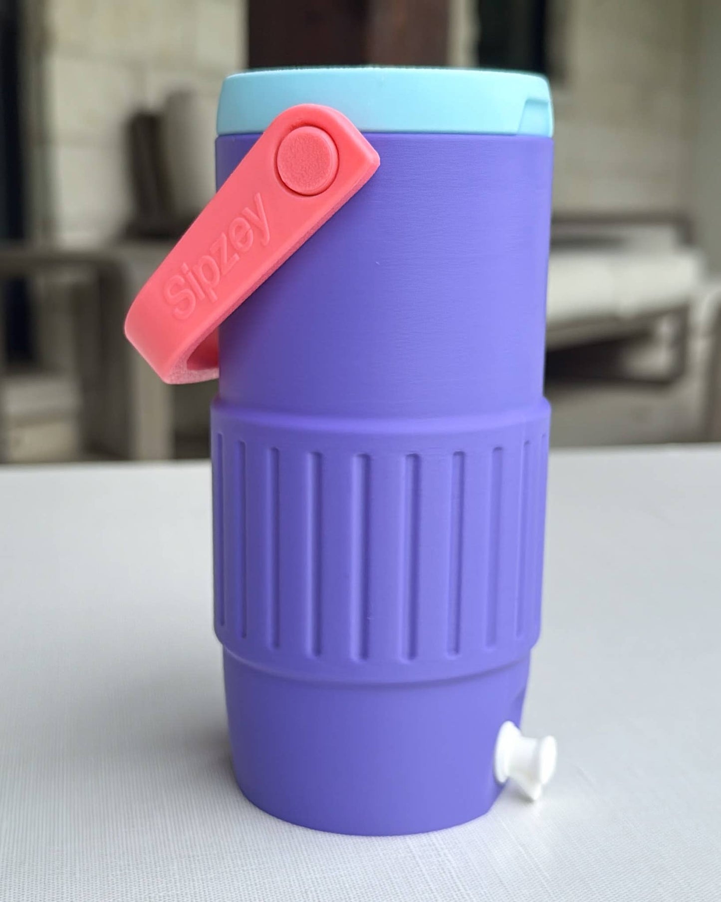 Retro Jug Cooler Can Holder (Skinny Cans)