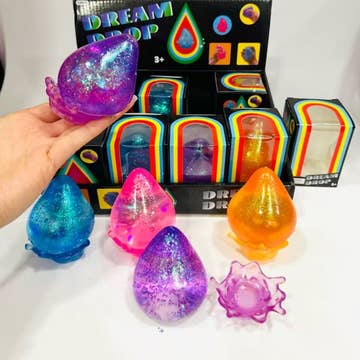 Dream Drop Squish Toy with Stand