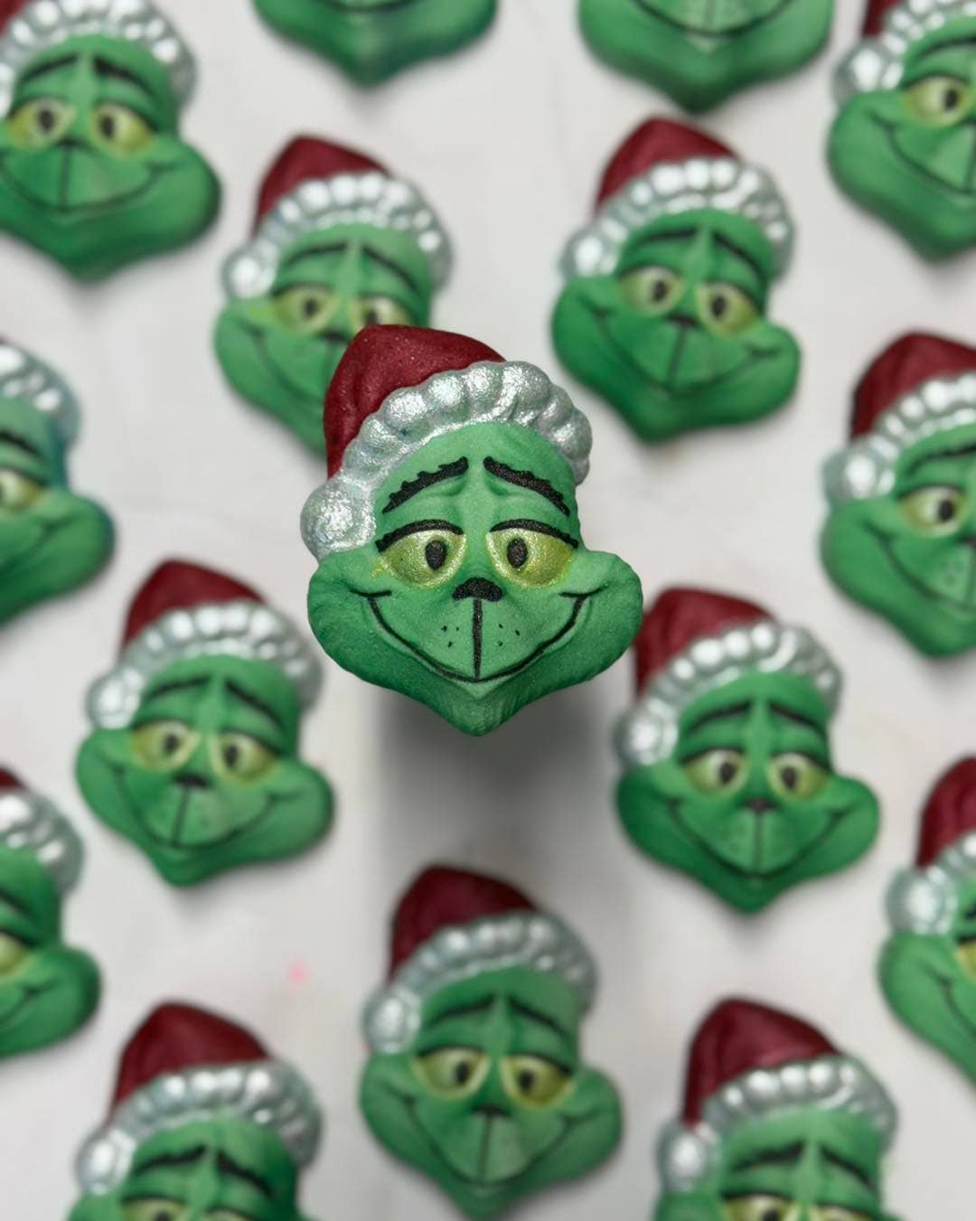Christmas Grinch Bath Bomb
