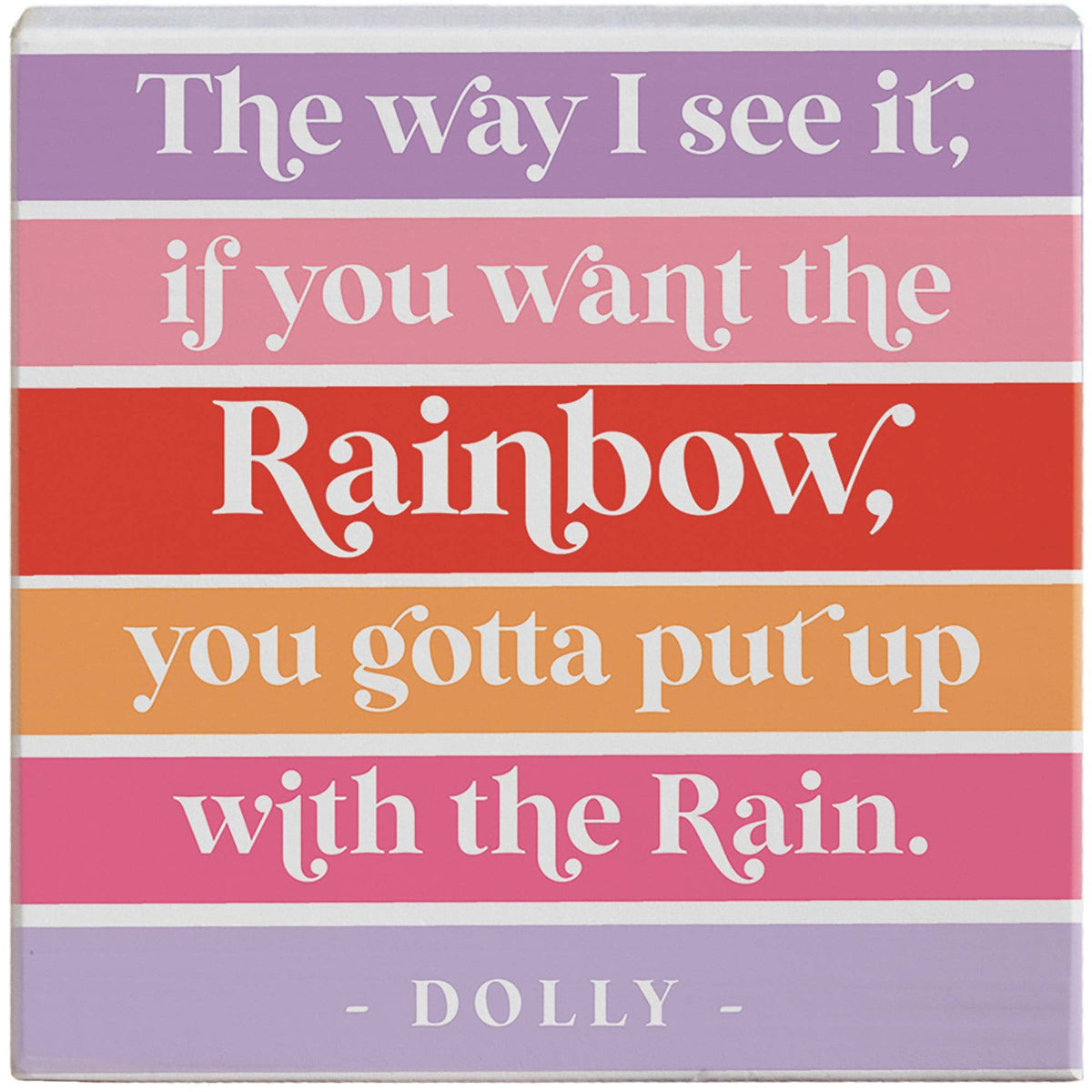 Want The Rainbow Dolly - Small Talk Square