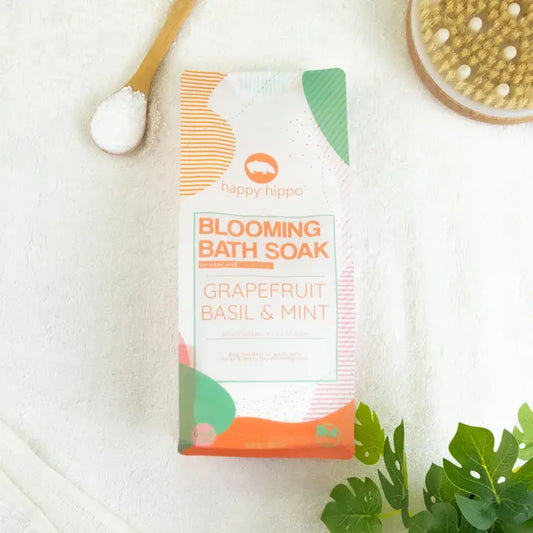 Happy Hippo Grapefruit Basil & Mint-Blooming Bath Soak