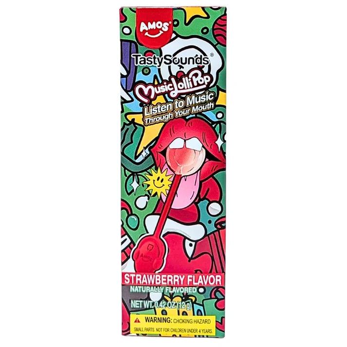 Amos TastySounds Jinglepop Audio Lollipop
