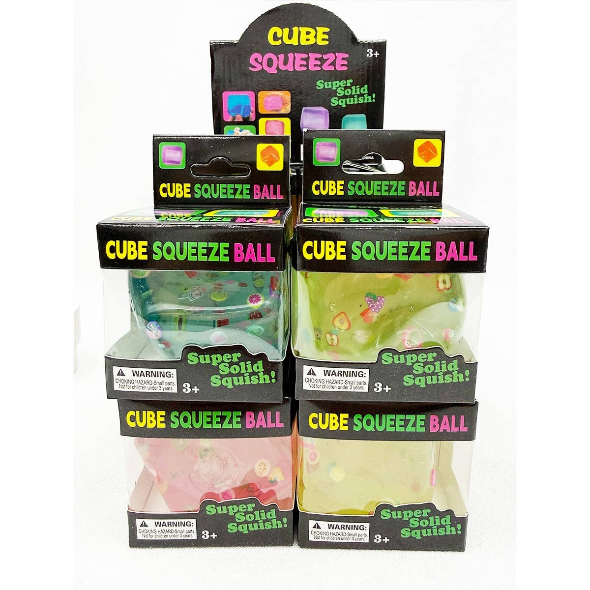 Fruit Ice Cube Squishy Toy
