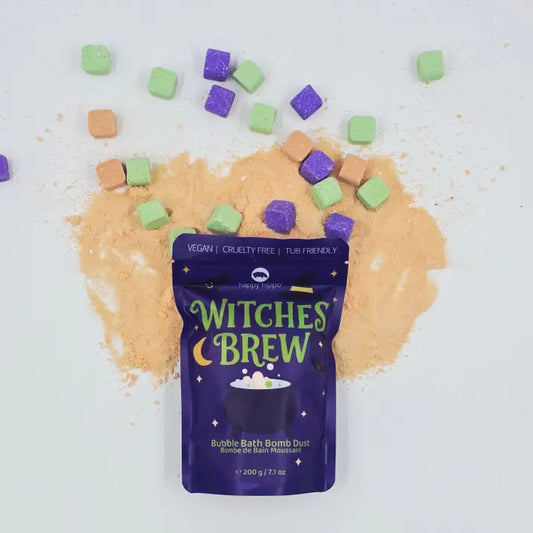 Happy Hippo Witches Brew - Bubble Bomb Dust + Mini Bath Bombs