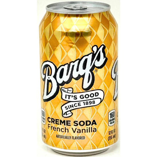 Barq's French Vanilla Cream Soda