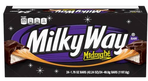 Milky Way Midnight Candy Bar