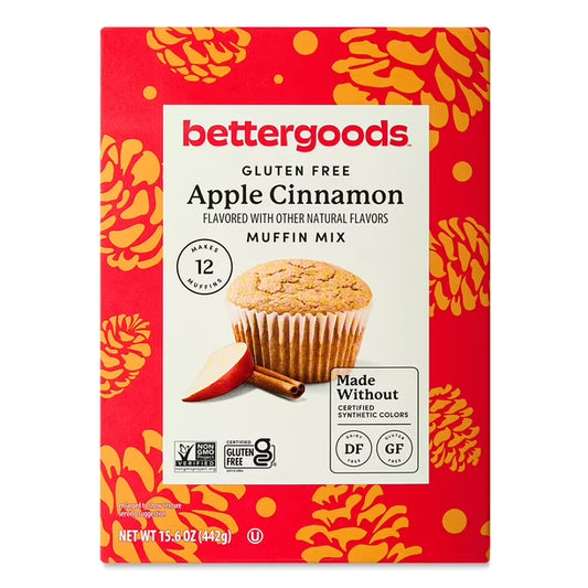 bettergoods Gluten Free Apple Cinnamon Muffin Mix