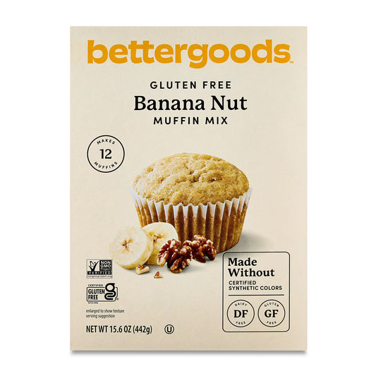 Bettergoods Gluten Free Banana Nut Muffin Mix