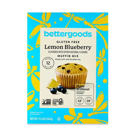 Bettergoods Gluten Free Lemon Blueberry Muffin Mix