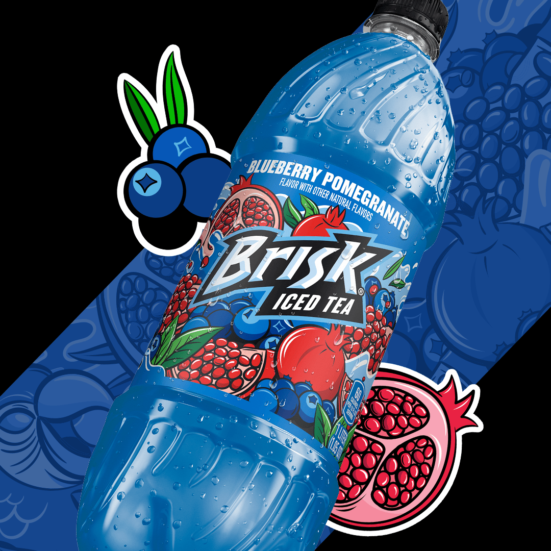 Brisk Iced Tea Blueberry Pomegranate 1L