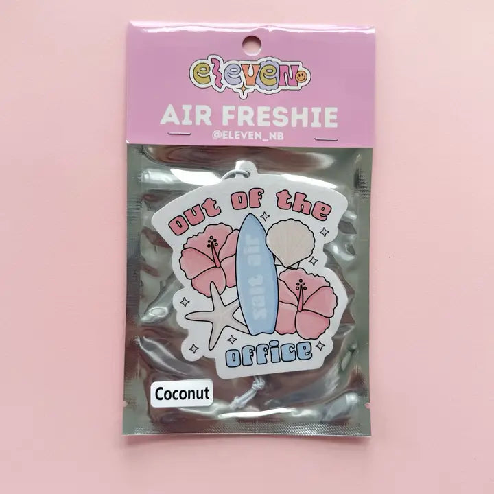 Out of Office Air Freshie Coconut Scent