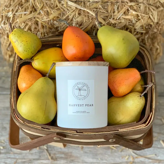 Harvest Pear 10oz Glass Jar