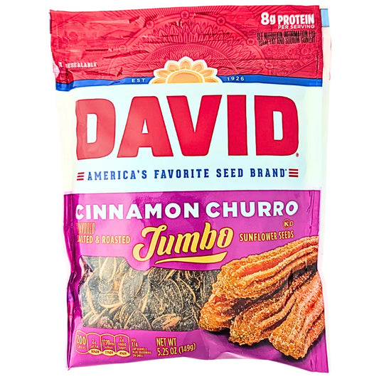 DAVID Sunflower Jumbo Seeds - Cinnamon Churro