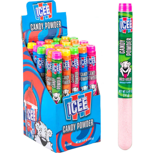 Icee Sour Tubes Powder Candy