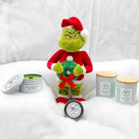 You're A Mean One Mr. Grinch 10oz Glass Jar