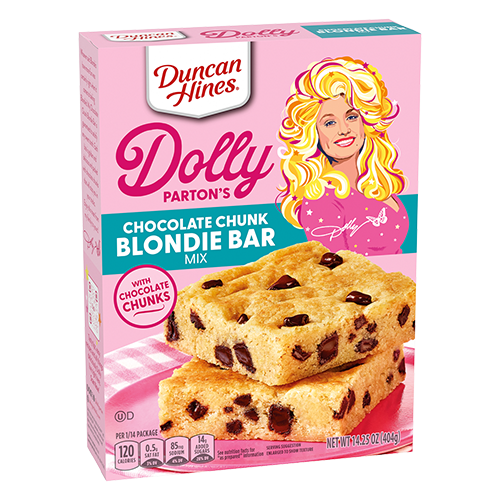 Duncan Hines Dolly Parton's Chocolate Chunk Blondie Mix