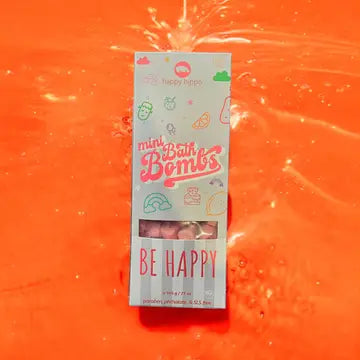 Happy Hippo Citrus Splash Mini Bath Bombs Box