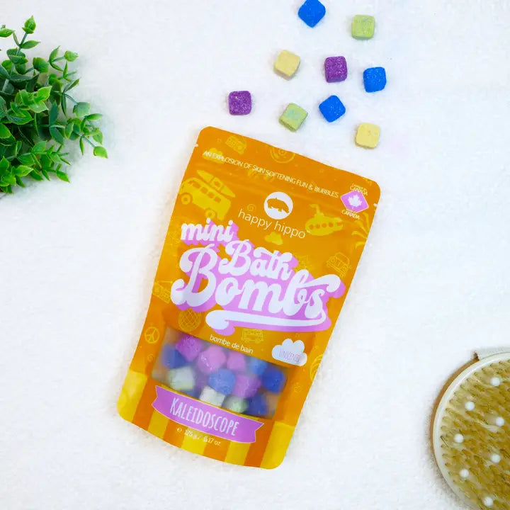 Happy Hippo Kaleidoscope Mini Bath Bombs