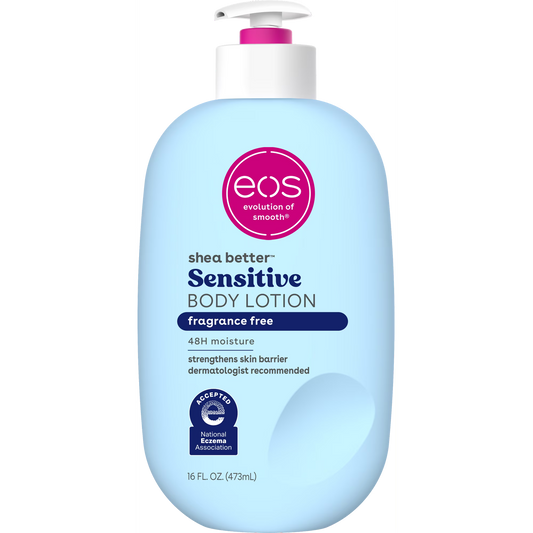 EOS Shea Butter Sensitive Skin Lotion Fragrance Free