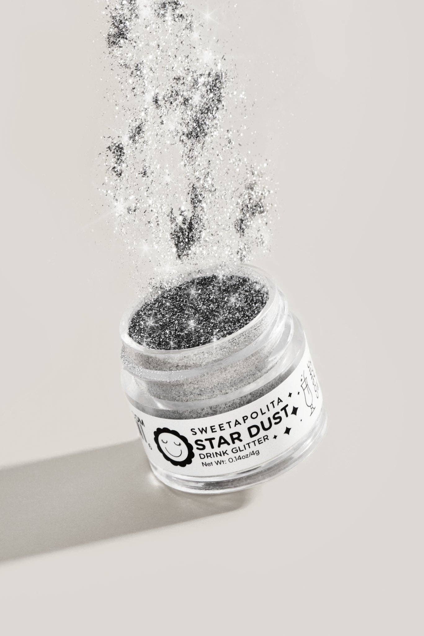 Cosmic Black | Star Dust Edible Drink + Dessert Glitter